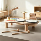 Montessori Wooden Musical Activity  Toy Table for Toddlers