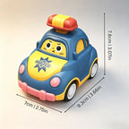 Cartoon Press & Go Toddler Toy Cars