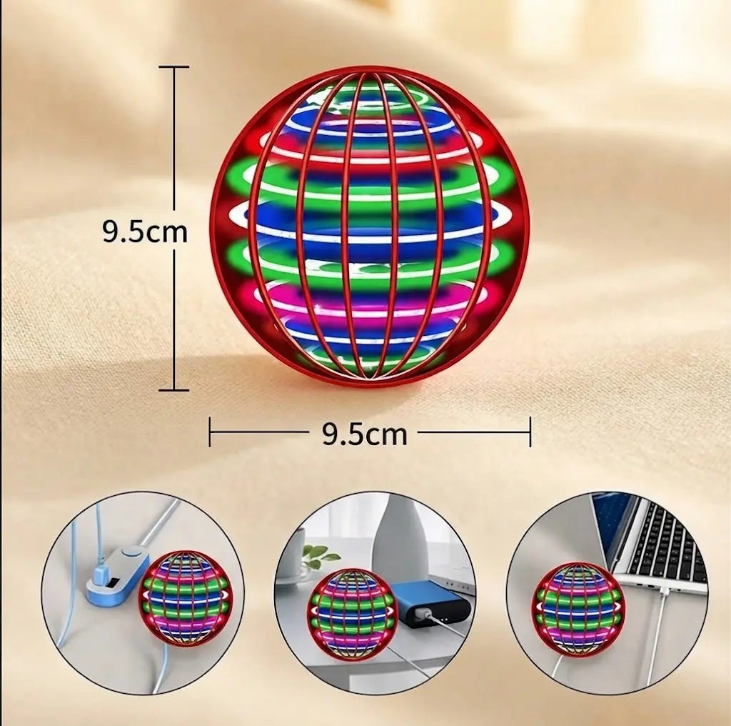 Magic Flying Spinner ORB Outdoor Toy