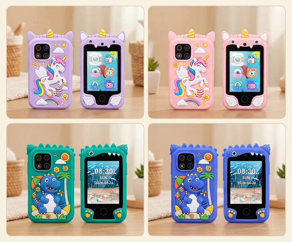 Educational Kids Smartphone Learning Toy with Touchscreen & Music