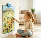 Interactive Talking ABC Alphabet Wall Poster