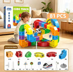 Magical 3D Building Track Train Set (STEM Educational Toy)