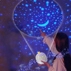 Rotating Star Projector & Kids Night Light for Bedroom