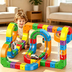 Magical 3D Building Track Train Set (STEM Educational Toy)
