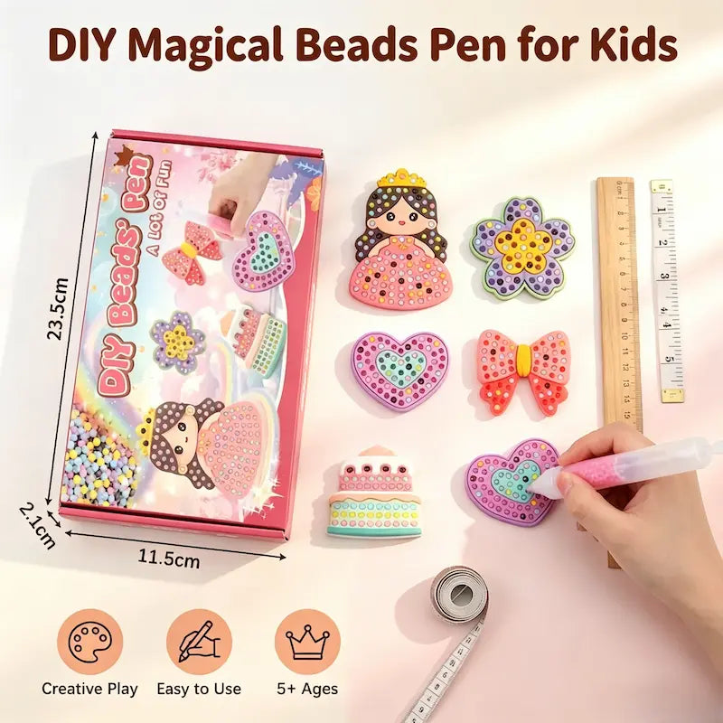 DIY Magic Bead Pen Craft Kit for Kids