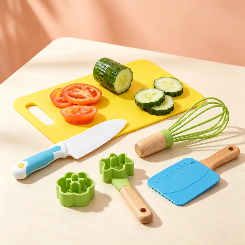 Safe Montessori Kitchen Tools Set for Kids