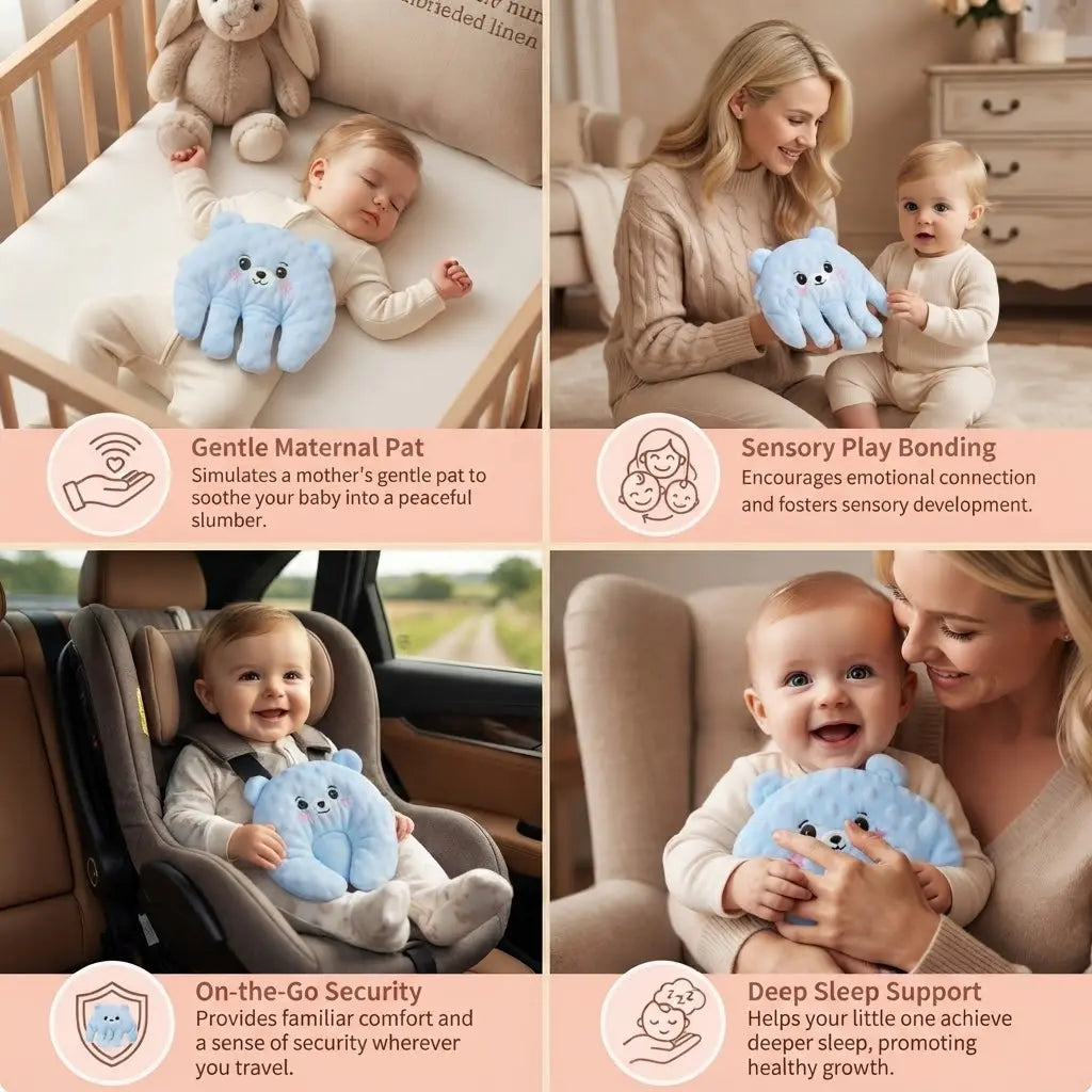 Baby Sleep Aid with Gentle Patting Function – Supports Calm and Independent Sleep