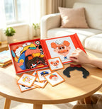 Montessori Educational Emotion Puzzle & Face-Changing Toy for Kids