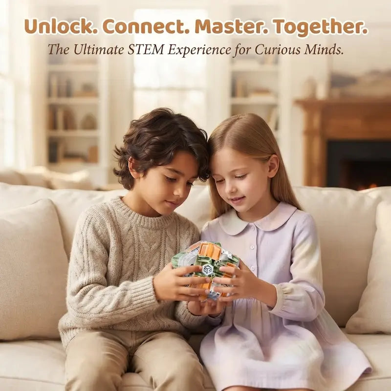 3D Maze Puzzle Cube & Sensory Fidget Gift Toy for Kids